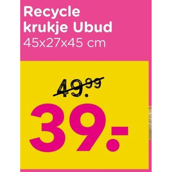 Recycle krukje Ubud
