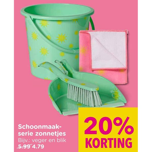 Schoonmaakserie zonnetjes