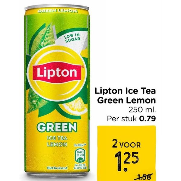 Lipton Ice Tea Green Lemon